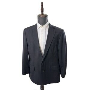 Hugo Boss Suit Jacket Guabello Men classic charcoal pinstripe - lightly used